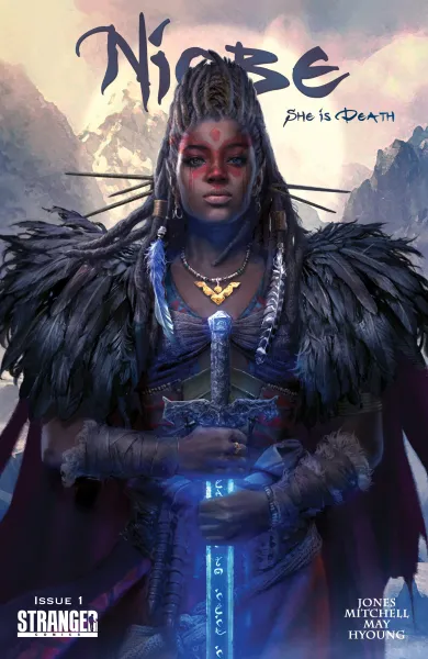 Read collections Niobe: She is Death (2020) comic books online in PDF for free by Sebastian Jones, illustrated by Darrell May and Sheldon Mitchell. Enjoy best free stories now.