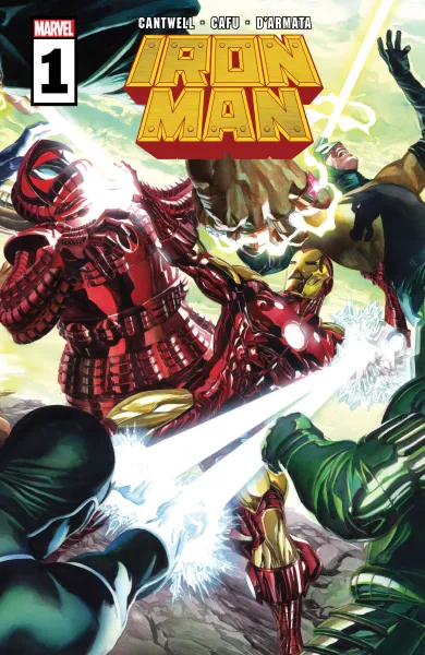 Read collections Iron Man (2020) comic books online in PDF for free by Christopher Cantwell, illustrated by Cafu. Enjoy best free stories now.