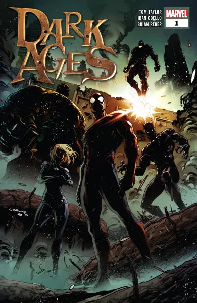 Read collections Dark Ages (2021) comic books online in PDF for free by Tom Taylor, illustrated by Iban Coello. Enjoy best free stories now.