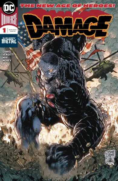 Read collections Damage (2018) comic books online in PDF for free by Robert Venditti, illustrated by Tony Salvador Daniel. Enjoy best free stories now.