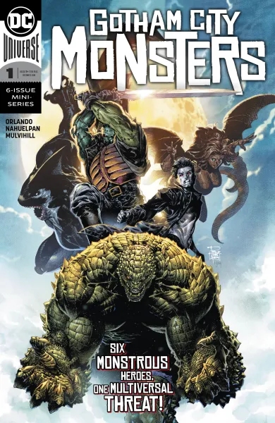 Read collections Gotham City Monsters (2019) comic books online in PDF for free by Steve Orlando, illustrated by Amancay Nahuelpan. Enjoy best free stories now.