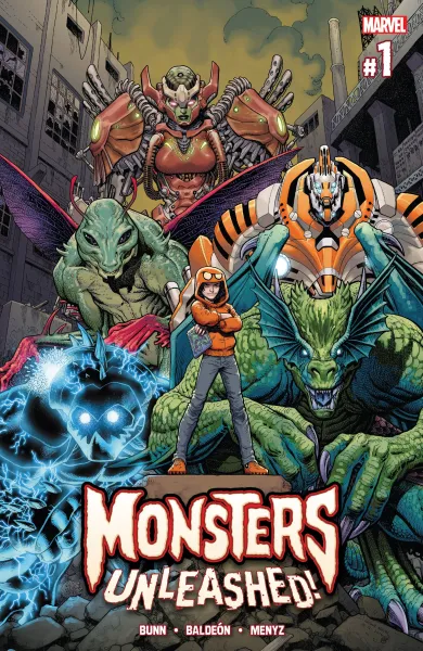 Read collections Monsters Unleashed (2018) comic books online in PDF for free by Cullen Bunn, illustrated by David Baldeon. Enjoy best free stories now.