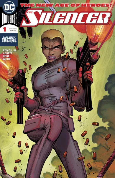 Read collections The Silencer (2018) comic books online in PDF for free by Dan Abnett, illustrated by John Romita. Enjoy best free stories now.