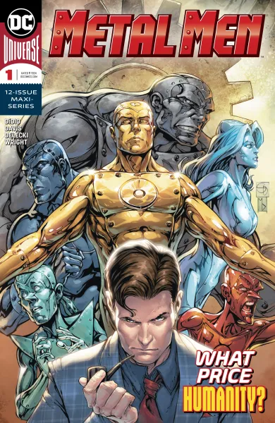 Read collections Metal Men (2019) comic books online in PDF for free by Scott Lobdell, illustrated by Shane Davis and Neil Googe. Enjoy best free stories now.