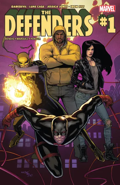 Read collections The Defenders (2017) comic books online in PDF for free by Brian Michael Bendis, illustrated by David Marquez. Enjoy best free stories now.