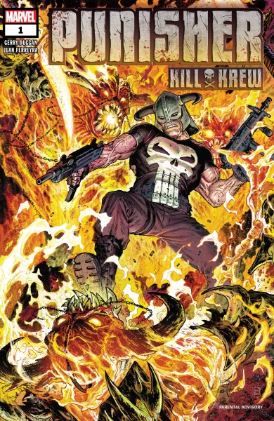 Read collections Punisher Kill Krew (2019) comic books online in PDF for free by Gerry Duggan, illustrated by Juan Ferreyra. Enjoy best free stories now.