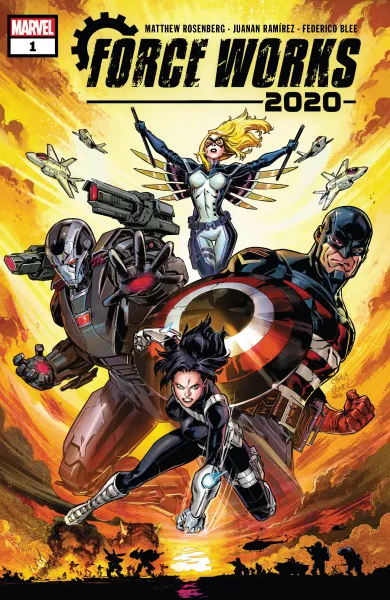 Read collections Force Works 2020 (2020) comic books online in PDF for free by Matt Rosenberg, illustrated by Juanan Ramirez. Enjoy best free stories now.