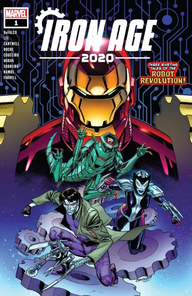 Read collections Iron Age 2020 (2020) comic books online in PDF for free by Christopher Cantwell, illustrated by Damian Couceiro and Matt Horak and Nick Roche. Enjoy best free stories now.