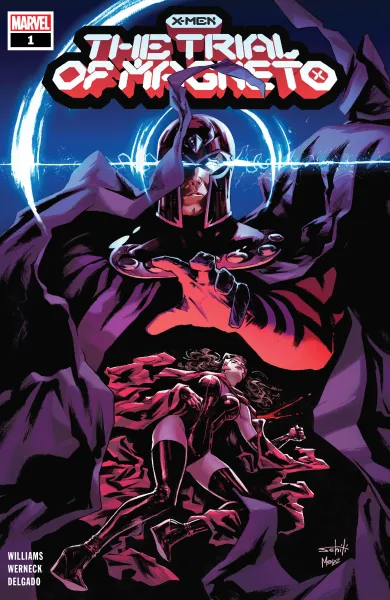 Read collections X-Men: The Trial Of Magneto (2021) comic books online in PDF for free by Leah Williams, illustrated by Lucas Werneck. Enjoy best free stories now.
