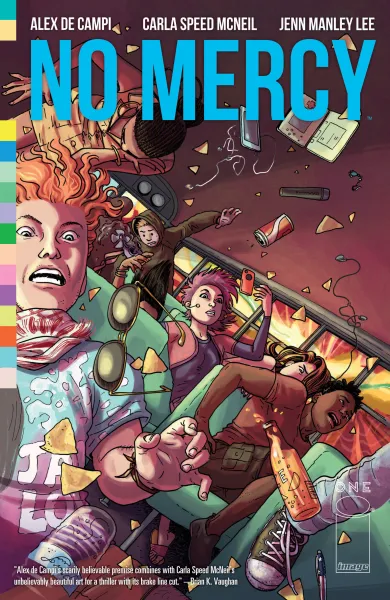Read collections No Mercy (2015) comic books online in PDF for free by Alex de Campi, illustrated by Carla Speed McNeil. Enjoy best free stories now.
