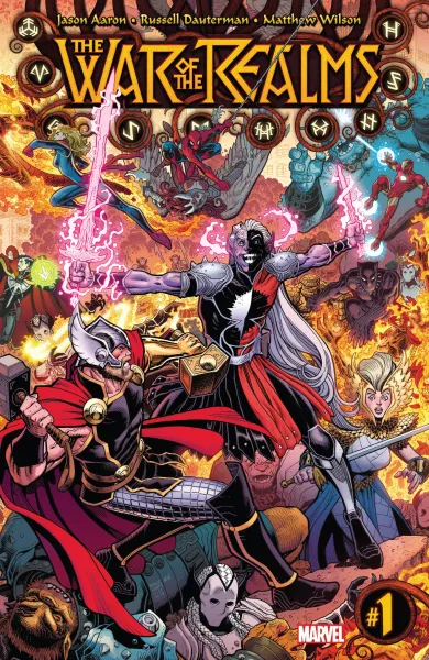 Read collections The War Of The Realms (2019) comic books online in PDF for free by Jason Aaron, illustrated by Russell Dauterman. Enjoy best free stories now.