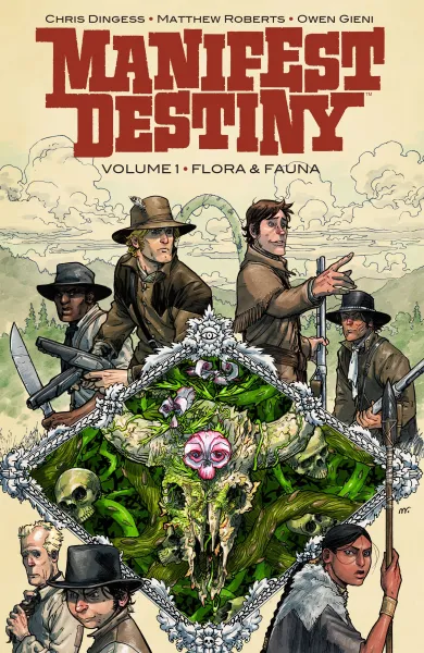 Read collections Manifest Destiny (2013) comic books online in PDF for free by Chris Dingess, illustrated by Matthew Roberts. Enjoy best free stories now.