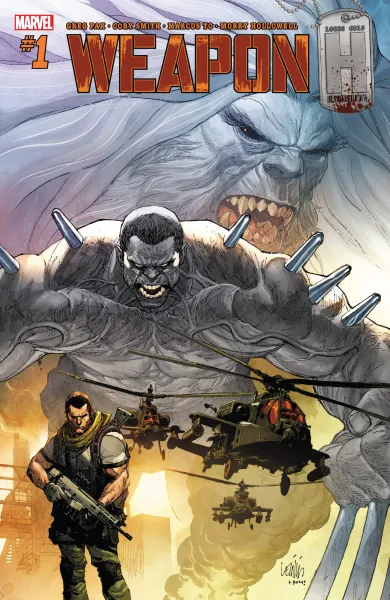 Read collections Weapon H (2018) comic books online in PDF for free by Greg Pak, illustrated by Cory Smith. Enjoy best free stories now.