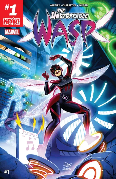 Read collections The Unstoppable Wasp (2017) comic books online in PDF for free by Jeremy Whitley, illustrated by Elsa Charretier. Enjoy best free stories now.