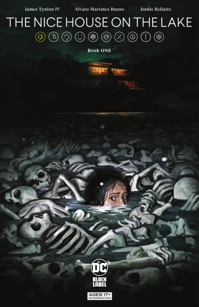 Read collections The Nice House on the Lake (2021) comic books online in PDF for free by James Tynion, illustrated by Alvaro Martinez. Enjoy best free stories now.