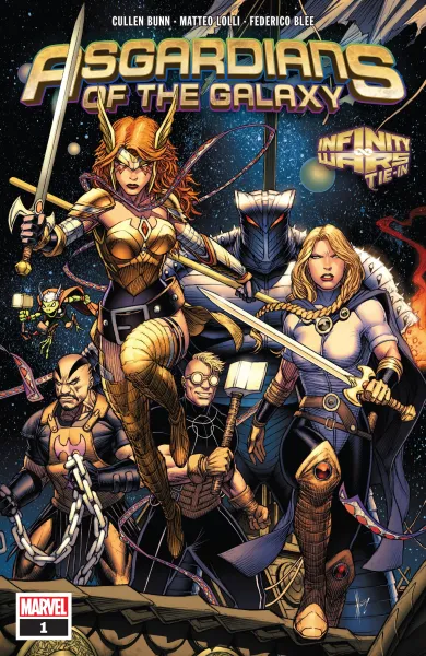 Read collections Asgardians of the Galaxy (2018) comic books online in PDF for free by Cullen Bunn, illustrated by Matteo Lolli. Enjoy best free stories now.