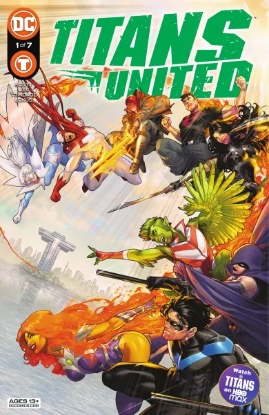 Read collections Titans United (2021) comic books online in PDF for free by Cavan Scott, illustrated by Jose Luis. Enjoy best free stories now.