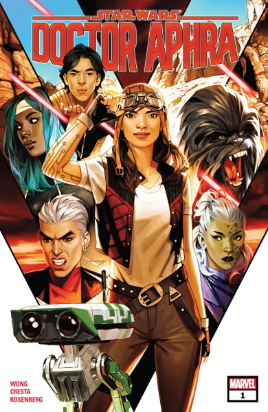 Read collections Star Wars: Doctor Aphra (2020) comic books online in PDF for free by Alyssa Wong, illustrated by Marika Cresta. Enjoy best free stories now.