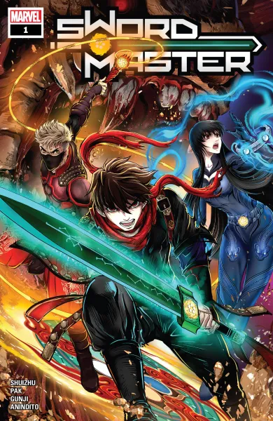 Read collections Sword Master (2019) comic books online in PDF for free by Greg Pak, illustrated by Ario Anindito and Gunji. Enjoy best free stories now.