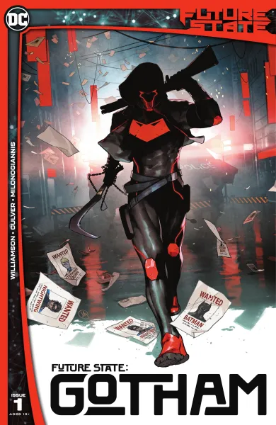 Read collections Future State: Gotham (2021) comic books online in PDF for free by Joshua Williamson, illustrated by Giannis Milonogiannis. Enjoy best free stories now.