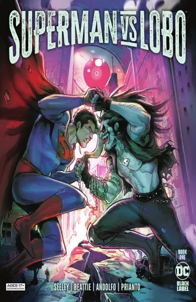 Read collections Superman vs. Lobo (2021) comic books online in PDF for free by Tim Seeley, illustrated by Mirka Andolfo. Enjoy best free stories now.