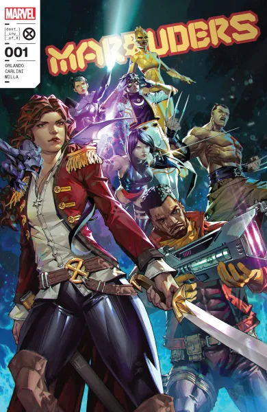 Read collections Marauders (2022) comic books online in PDF for free by Steve Orlando, illustrated by Eleonora Carlini. Enjoy best free stories now.