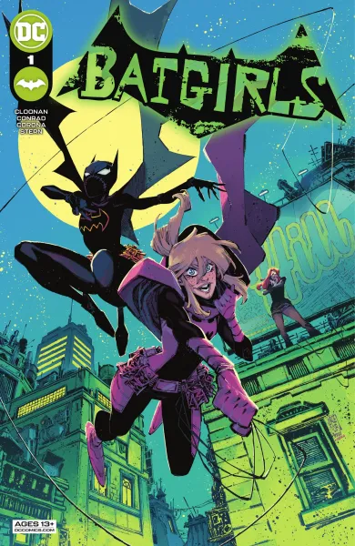 Read collections Batgirls (2021) comic books online in PDF for free by Becky Cloonan, illustrated by Jorge Corona. Enjoy best free stories now.