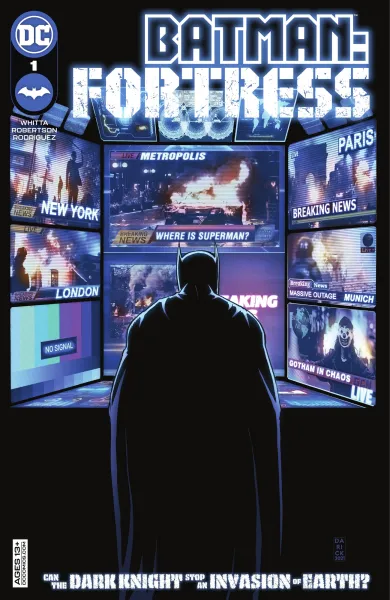 Read collections Batman: Fortress (2022) comic books online in PDF for free by Gary Whitta, illustrated by Darick Robertson. Enjoy best free stories now.