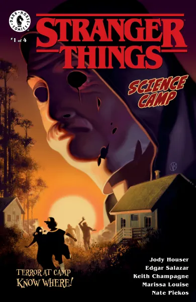 Read collections Stranger Things: Science Camp (2020) comic books online in PDF for free by Jody Houser, illustrated by Edgar Salazar. Enjoy best free stories now.