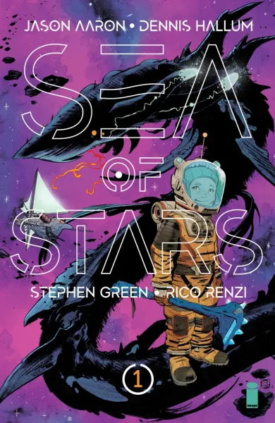 Read collections Sea of Stars (2019) comic books online in PDF for free by Jason Aaron, illustrated by Stephen Green. Enjoy best free stories now.