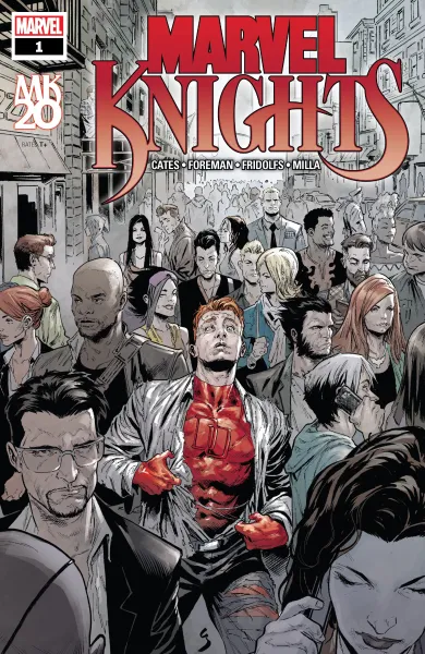 Read collections Marvel Knights (2018) comic books online in PDF for free by Donny Cates, illustrated by Travel Foreman. Enjoy best free stories now.