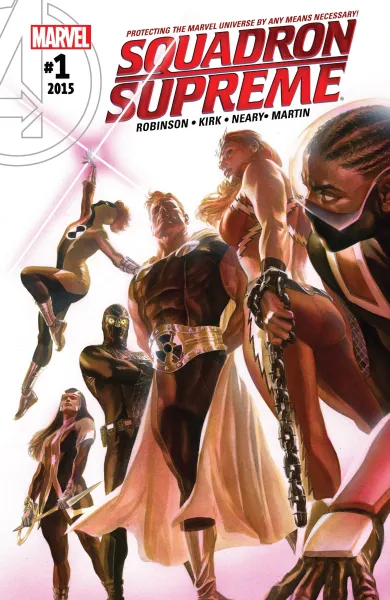 Read collections Squadron Supreme (2015) comic books online in PDF for free by James Robinson, illustrated by Leonard Kirk. Enjoy best free stories now.