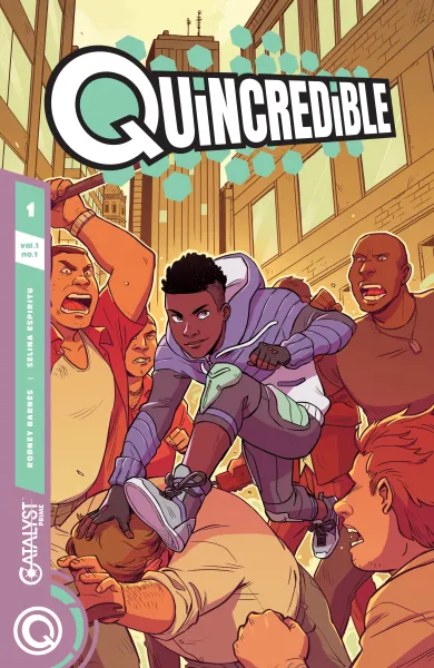 Read collections Quincredible (2018) comic books online in PDF for free by Rodney Barnes, illustrated by Selina Espiritu. Enjoy best free stories now.
