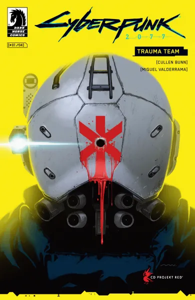 Read collections Cyberpunk 2077: Trauma Team (2020) comic books online in PDF for free by Cullen Bunn, illustrated by Miguel Valderrama. Enjoy best free stories now.