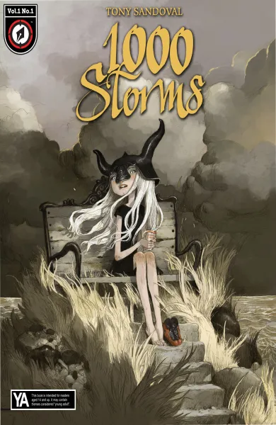 Read collections 1000 Storms (2021) comic books online in PDF for free by Tony Sandoval, illustrated by Tony Sandoval. Enjoy best free stories now.
