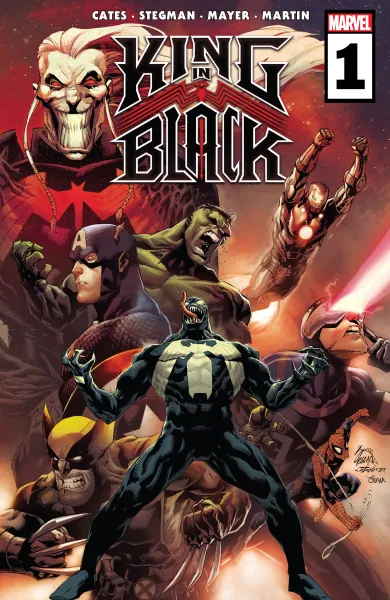 Read collections King In Black (2020) comic books online in PDF for free by Donny Cates, illustrated by Ryan Stegman. Enjoy best free stories now.