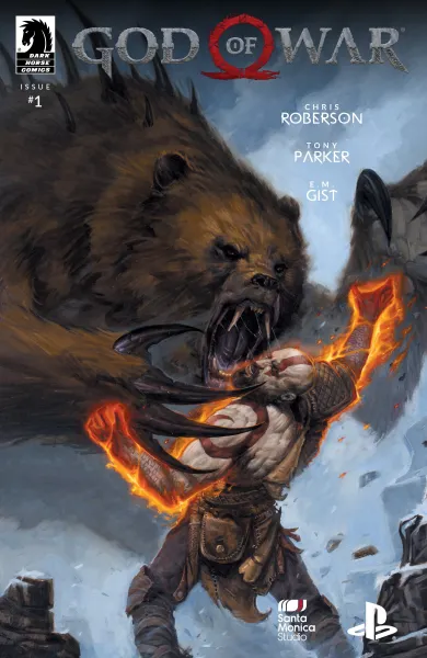 Read collections God of War (2018) comic books online in PDF for free by Chris Roberson, illustrated by Tony Parker. Enjoy best free stories now.