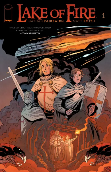 Read collections Lake of Fire (2016) comic books online in PDF for free by Nathan Fairbairn, illustrated by Matt Smith. Enjoy best free stories now.