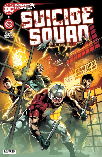 Read collections Suicide Squad (2021) comic books online in PDF for free by Robbie Thompson, illustrated by Eduardo Pansica. Enjoy best free stories now.