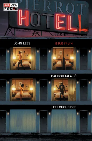 Read collections Hotell (2020) comic books online in PDF for free by John Lees, illustrated by Dalibor Talajic. Enjoy best free stories now.