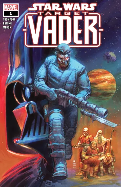 Read collections Star Wars: Target Vader (2019) comic books online in PDF for free by Robbie Thompson, illustrated by Marc Laming. Enjoy best free stories now.