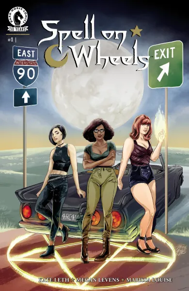 Read collections Spell on Wheels (2016) comic books online in PDF for free by Kate Leth, illustrated by Megan Levens. Enjoy best free stories now.