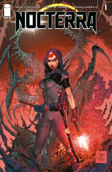 Read collections Nocterra (2021) comic books online in PDF for free by Scott Snyder, illustrated by Tony Salvador Daniel and Tomeu Morey. Enjoy best free stories now.