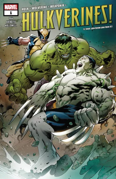 Read collections Hulkverines (2019) comic books online in PDF for free by Greg Pak, illustrated by Ario Anindito. Enjoy best free stories now.