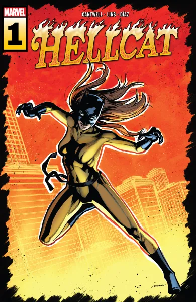Read collections Hellcat (2023) comic books online in PDF for free by Christopher Cantwell, illustrated by Alex Lins. Enjoy best free stories now.