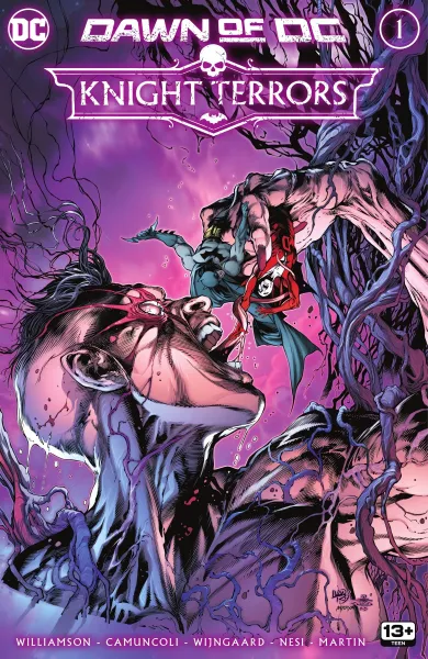 Read collections Knight Terrors (2023) comic books online in PDF for free by Various, illustrated by Various. Enjoy best free stories now.
