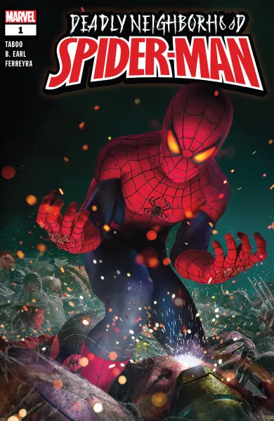Read collections Deadly Neighborhood Spider-Man (2022) comic books online in PDF for free by Ben Earl, illustrated by Juan Ferreyra. Enjoy best free stories now.