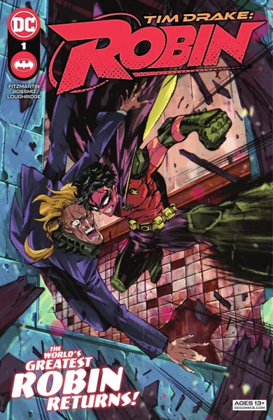 Read collections Tim Drake: Robin (2022) comic books online in PDF for free by Meghan Fitzmartin, illustrated by Various. Enjoy best free stories now.