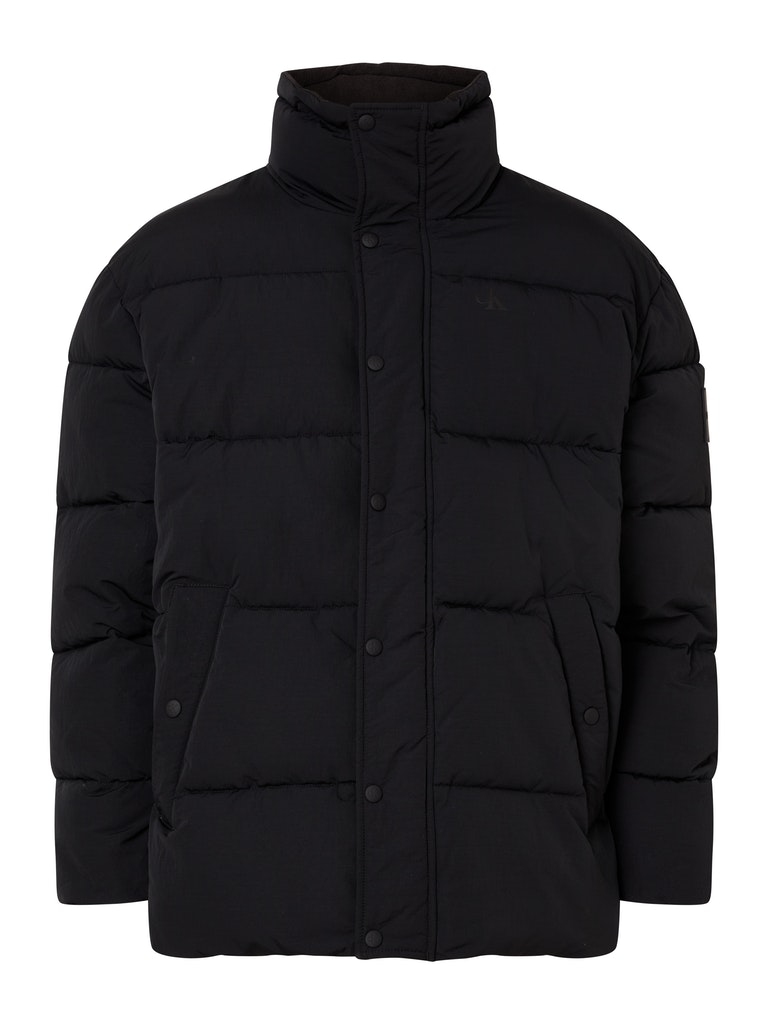 Oversized Nylon-Steppjacke