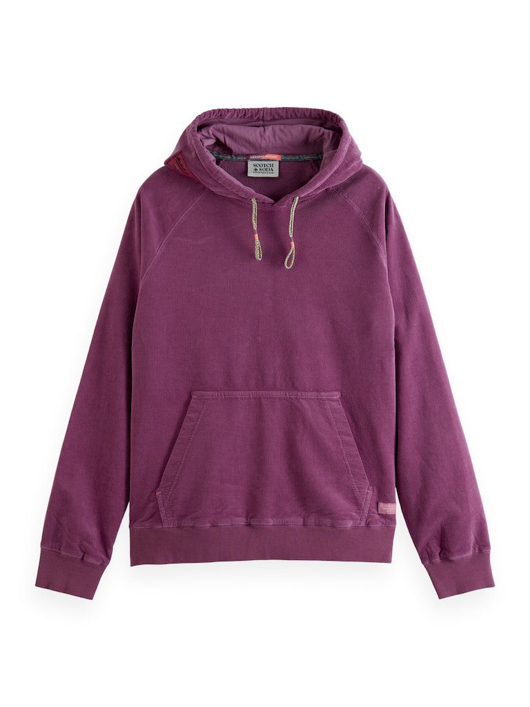 Hoodie aus Bio-Baumwolle und Kord